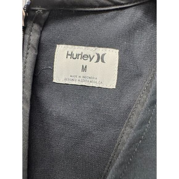 Hurley Black Modernist Jumpsuit Size Minimalist Utility Overalls Surf Skate - Picture 10 of 12